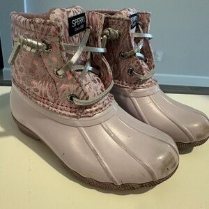 Toddler Purple Sperry Waterproof Boots